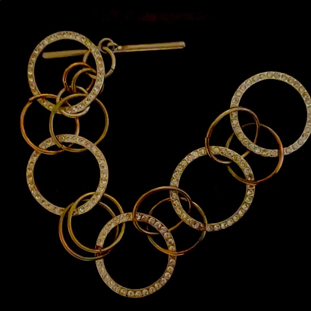Festive beautiful sparkly bracelet.